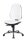 Topstar Bürostuhl Support® SY, 8559 D16 Kunstleder weiß, Gestell chrom