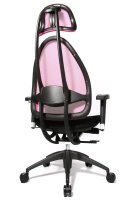 Topstar Bürostuhl Open Art® 2010, OPA0T BG10 Stoff rosa, Gestell schwarz