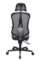 Topstar Bürostuhl Head Point SY, HE200 G05/B90 Stoff grün, Gestell schwarz