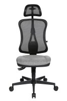 Topstar Bürostuhl Head Point SY, HE200 G05/B90 Stoff grün, Gestell schwarz