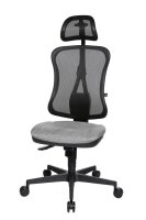 Topstar Bürostuhl Head Point SY, HE200 G05/B90 Stoff grün, Gestell schwarz