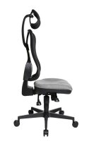 Topstar Bürostuhl Head Point SY, HE200 G05/B90 Stoff grün, Gestell schwarz