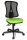Topstar Bürostuhl Head Point SY, HE200 G05/B90 Stoff grün, Gestell schwarz