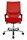 Topstar Bürostuhl Autosynchron®-1 Alu, AU1090 T31 Stoff rot, Gestell alu
