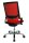 Topstar Bürostuhl Autosynchron®-1 Alu, AU1090 T31 Stoff rot, Gestell alu
