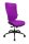 Topstar Bürostuhl Soft Pro 100, NN400 T33 Stoff lila, Gestell schwarz