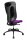 Topstar Bürostuhl Soft Pro 100, NN400 T33 Stoff lila, Gestell schwarz