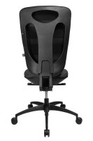 Topstar Bürostuhl Soft Pro 100, NN400 T22 Stoff anthrazit, Gestell schwarz