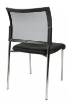 Topstar Besucherstühle Visit 10 Net NV290 G220 anthrazit, schwarz Stoff, 2 St.