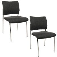 Topstar Besucherstühle Visit 10 NV190 G22 anthrazit...