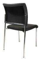 Topstar Besucherstühle Visit 10 NV190 G22 anthrazit Stoff, 2 St.