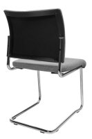 Topstar Besucherstühle Visit 20 NV390 G23 grau Stoff, 2 St.