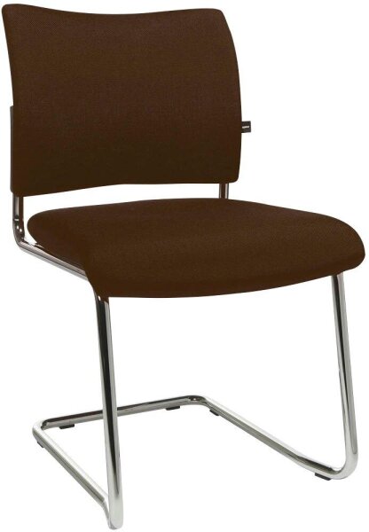 Topstar Besucherstühle Visit 20 NV390 G08 braun Stoff, 2 St.