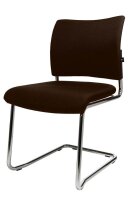 Topstar Besucherstühle Visit 20 NV390 G08 braun Stoff, 2 St.