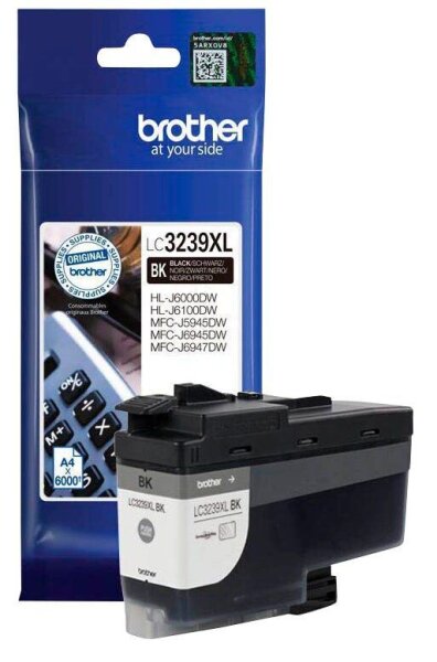 brother LC-3239XLBK schwarz Druckerpatrone