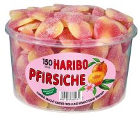 HARIBO PFIRSICHE Fruchtgummi 1350,0 g, 150 St.