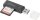 MediaRange MRCS507 Multi-SD, MultiMediaCard-Kartenleser schwarz