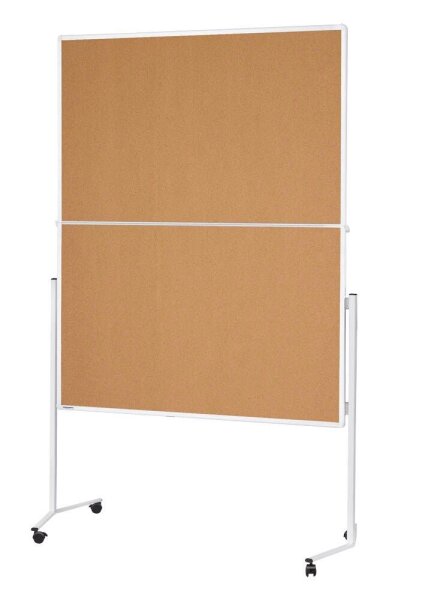 magnetoplan Moderationswand 120,0 x 150,0 cm braun