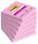 Post-it® Super Sticky Haftnotizen extrastark pink, 6 Blöcke