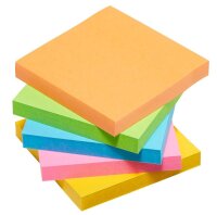 Post-it® Super Sticky Boost Haftnotizen extrastark farbsortiert, 5 Blöcke