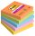 Post-it® Super Sticky Boost Haftnotizen extrastark farbsortiert, 5 Blöcke