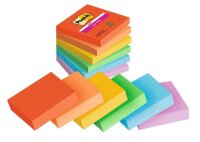 Post-it® Super Sticky Playful Haftnotizen extrastark...