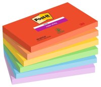 Post-it® Super Sticky Playful Haftnotizen extrastark...