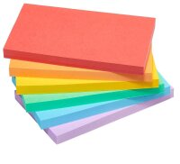 Post-it® Super Sticky Playful Haftnotizen extrastark farbsortiert, 6 Blöcke