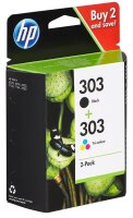 HP 303(3YM92AE) schwarz, color Druckerpatronen, 2er-Set