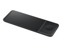 SAMSUNG Wireless Charger Trio Induktive Ladestation schwarz, Kabellänge: 1,0 m, 9 Watt