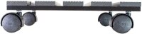 WAGNER® design yourself Pflanzenroller WPC GH 0500 Kunststoff anthrazit quadratisch 29,0 x 29,0 x 8,3 cm, 1 St.