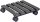 WAGNER® design yourself Pflanzenroller WPC GH 0500 Kunststoff anthrazit quadratisch 29,0 x 29,0 x 8,3 cm, 1 St.