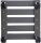 WAGNER® design yourself Pflanzenroller WPC GH 0500 Kunststoff anthrazit quadratisch 29,0 x 29,0 x 8,3 cm, 1 St.