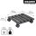 WAGNER® design yourself Pflanzenroller WPC GH 0500 Kunststoff anthrazit quadratisch 29,0 x 29,0 x 8,3 cm, 1 St.