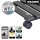 WAGNER® design yourself Pflanzenroller WPC GH 0500 Kunststoff anthrazit quadratisch 29,0 x 29,0 x 8,3 cm, 1 St.