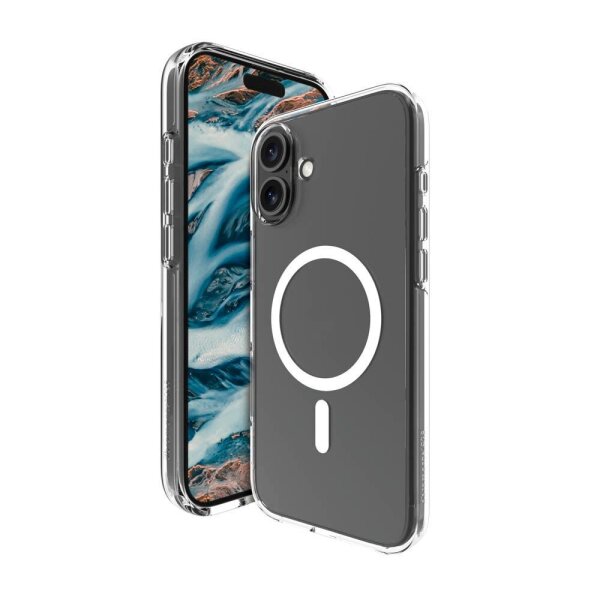 dbramante1928 Iceland Pro MagSafe Handyhülle für Apple iPhone 16 transparent