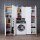 VCM my bath Waschmaschinenschrank Lona, 913840 weiß 1 Fachboden 64,0 x 27,0 x 182,0 cm