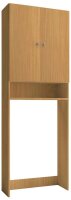 VCM my bath Waschmaschinenschrank Lona, 913842 buche 1 Fachboden 64,0 x 27,0 x 182,0 cm