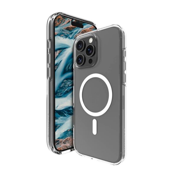 dbramante1928 Iceland Pro MagSafe Handyhülle für Apple iPhone 16 Pro Max transparent