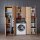 VCM my bath Waschmaschinenschrank Lona, 913841 sonoma-eiche 1 Fachboden 64,0 x 27,0 x 182,0 cm