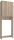 VCM my bath Waschmaschinenschrank Lona, 913841 sonoma-eiche 1 Fachboden 64,0 x 27,0 x 182,0 cm