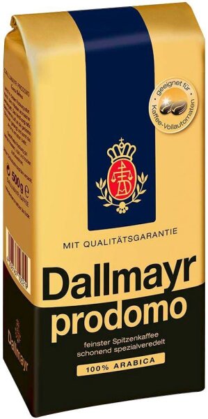 Dallmayr prodomo Kaffeebohnen, Arabicabohnen 500 g