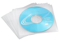 hama 1er CD-/DVD-Hüllen transparent, 50 St.