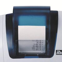 ibico® 1491X Tischrechner druckend weiß/blau