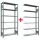 SCHULTE Weitspannregal-Set Multiplus 6 OH 17725+17728 silber 200,0 x 30,0 x 200,0 cm