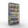 SCHULTE Weitspannregal-Set Multiplus 6 OH 17725+17728 silber 200,0 x 30,0 x 200,0 cm