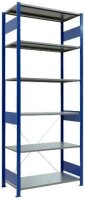 SCHULTE Schwerlastregal MULTIplus 150 12651-B enzianblau 100,0 x 50,0 x 250,0 cm