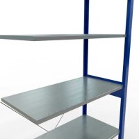 SCHULTE Anbauregal MULTIplus 150 12656-B enzianblau 100,0 x 50,0 x 250,0 cm