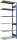 SCHULTE Anbauregal MULTIplus 150 12656-B enzianblau 100,0 x 50,0 x 250,0 cm