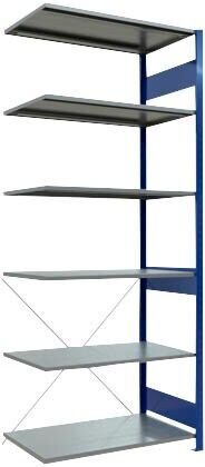 SCHULTE Anbauregal MULTIplus 150 12666-B enzianblau 100,0 x 60,0 x 250,0 cm